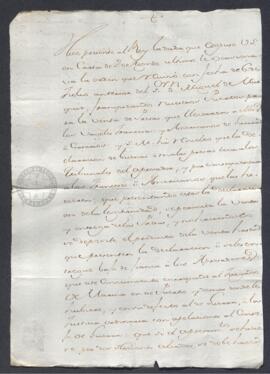 Real Orden del marqués  González de Castejón a Joaquín Gutiérrez Rubalcaba, sobre la venta de presas por navíos franceses en puertos españoles
