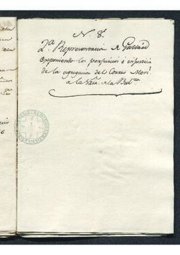Representación de Diego Gallardo ante S.M., exponiendo los prejuicios que se siguen de la agregación del Correo Mercantil a la Secretaría de la balanza comercial