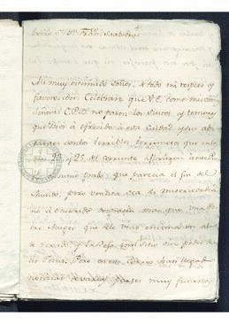 Cartas de Miguel Martínez Castilla a Francisco de Saavedra comentando la epidemia acaecida en Málaga