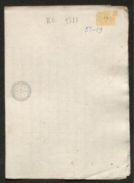 Oficio de Antonio Valdés a Francisco de Saavedra, regulando el tráfico comercial con Venezuela