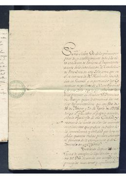 Representación del Consulado de La Habana a DIego Gardoqui, sobre el fomento del comercio en Cuba