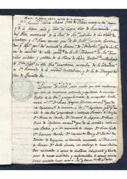 Proclama a los andaluces de Francisco Solano Ortiz, capitán general de Andalucía, sobre los planes de defensa de la región