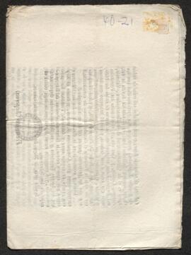 Proclama de Francisco Chaperón al ejército en contra de las Cortes de Cádiz y la Constitución de 1812