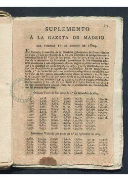 Suplemento a la Gaceta de Madrid
