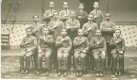 Grupo de alumnos del seminario menor de Ciudad Real.