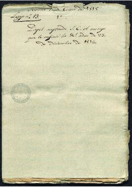 Documentación en la que se recoge la aceptación del encargo dado a Francisco de Saavedra para el proyecto de navegación del Guadalquivir