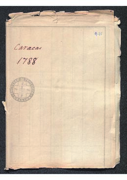 Real Orden de Antonio Valdés al intendente de Caracas, Francisco Saavedra, relativa al cumplimiento de la Real Orden de 14 de noviembre de 1785, en la que se especifica el manejo de las deudas contraídas en reinados anteriores