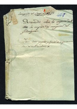 Correspondencia entre Francisco de Saavedra y Pedro de Cevallos, relativa a la Compañía del Guadalquivir