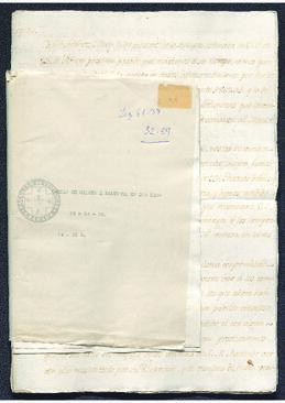 Cartas de José de Gálvez a Francisco de Saavedra, sobre asuntos de gobierno