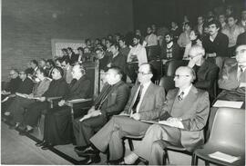 Asistentes a la inauguración del curso 1979-1980