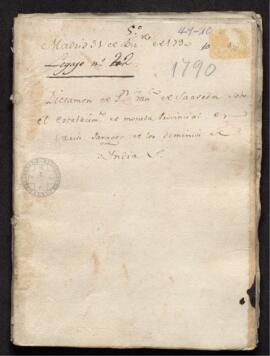 Informe de Francisco de Saavedra a Pedro de Lerena, para el establecimiento de moneda provincial en varias regiones de las Indias
