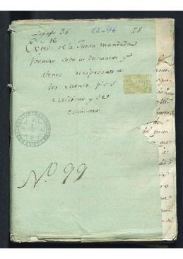 Carta particular de "Avange" a Francisco de Saavedra, sobre asuntos relativos al Consejo de Guerra