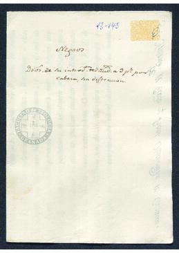 Real Orden de José de Gálvez al intendente de Caracas, Francisco de Saavedra, concediendo una rebaja de derechos para introducción de esclavos