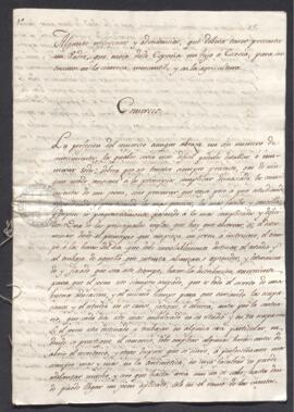 Algunas reflexiones y advertencias que deberán tener presente un padre que envía desde España un hijo a Escocia, para instruirse en la carrera mercantil