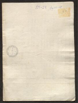 Inventario, elaborado por Felipe Echarri, de los expedientes relativos a la comandancia del resguardo de los valles de Caroao y Chuspa entre 1778 y 1781