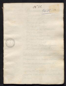 Actas de las sesiones celebradas por la Diputación de Constitución para la reforma del sistema militar, desde el 4 de mayo hasta el 7 de julio de 1796