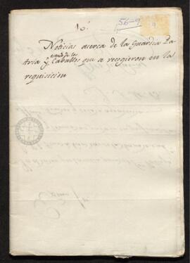 Noticias, anónimas, sobre la Guardia patria de Caballería de Sevilla.