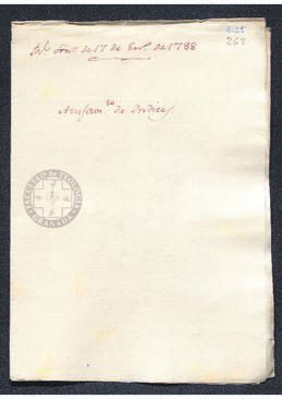 Real Orden de Antonio Valdés al intendente de Caracas, Francisco Saavedra, señalando la agregación de la fiscalía de Real Hacienda y tabaco a la de la nueva Audiencia de Caracas