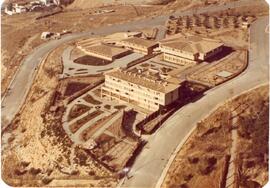 Vista aérea de la Facultad de teología.