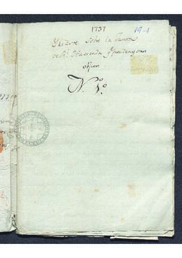 Carta de Bernardo Iriarte a Francisco de Saavedra, sobre la propuesta de Acta de Navegación