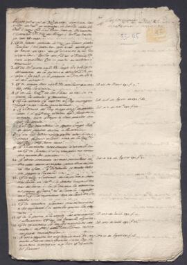Asiento para el comercio con Indias confirmados por S.M. el 18 de diciembre de 1598 y 14 de enero de 1598