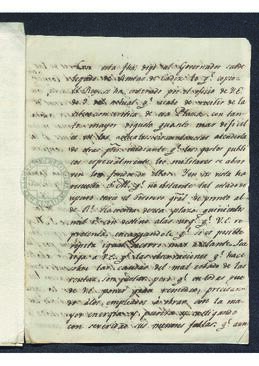 Real Orden de Martín de Garay al intendente de Andalucía, sobe el manejo de los caudales reales