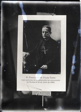 Retrato del Padre Francisco de Paula Tarín.