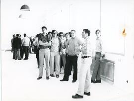 Visita de los alumnos a las obras el Día del Rector.