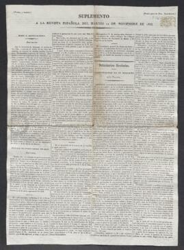 Suplemento a la Revista Española