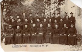 Filósofos de 3º en 1916.