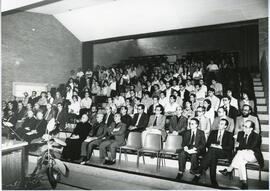 Asistentes a la  inauguración  del curso 1981-1982