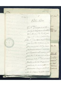 Oficio remitido por Francisco de Saavedra al conde de Montarco en contestación a la notificación de Real Orden de 21 de marzo de 1798