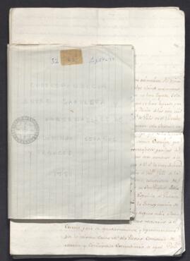 Correspondencia oficial entre Isidro de Peralta y Rojas y Francisco de Saavedra, planificando las operaciones bélicas coaliadas franco-españolas en el Caribe