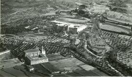 Fotografía aérea de la finca de Cartuja