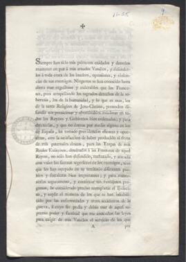 Real Decreto por el que se dispone la recluta de un ejercito para luchar contra los franceses